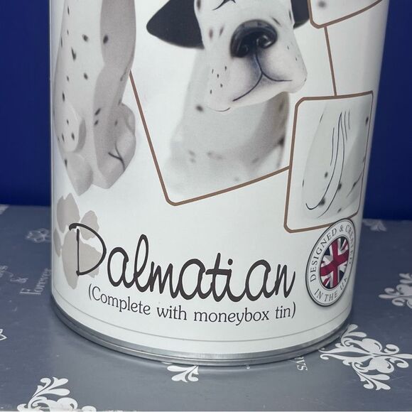 Pedigree Pals 5.5” Dalmatian Moneybox Tin - Picture 3 of 13